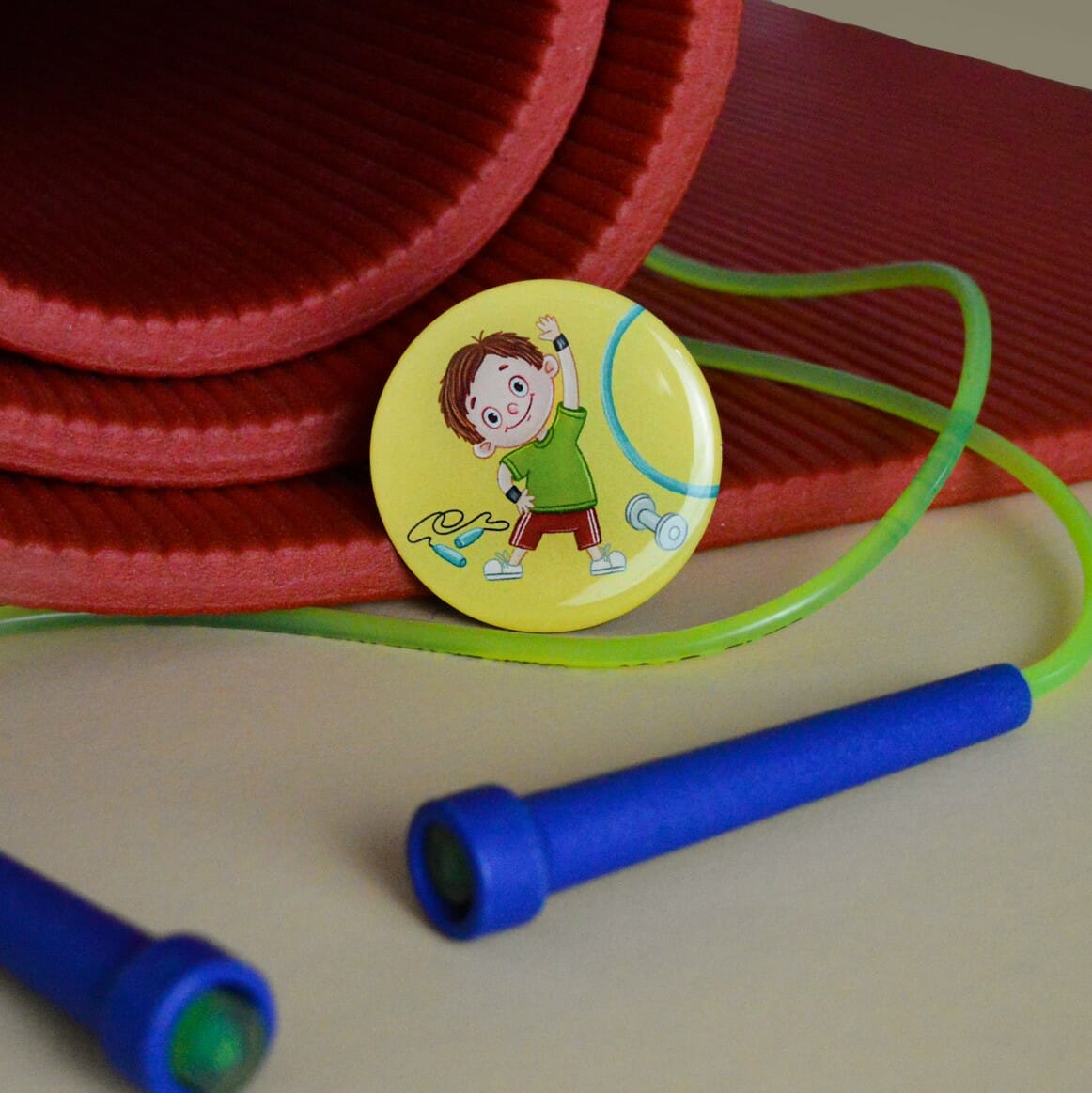 Einzelner Magnet: Sport (zu Hause)